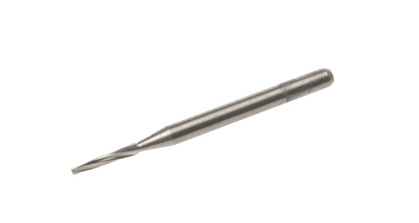 Konischer Karbidbohrer 1,0 mm, lange Spitze